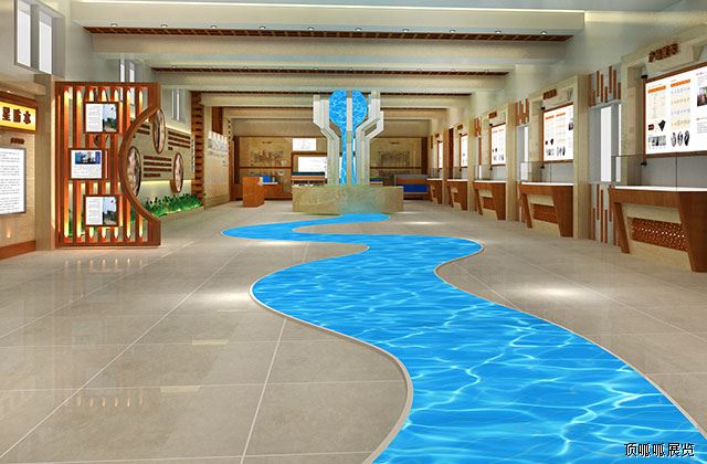 奧星防水企業(yè)展廳設計
